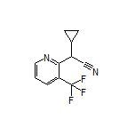 2-Cyclopropyl-2-[3-(trifluoromethyl)-2-pyridyl]acetonitrile