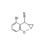 2-(2-Bromo-6-methoxyphenyl)-2-cyclopropylacetonitrile