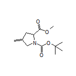 1-(tert-Butyl) 2-Methyl 4-Methylenepyrrolidine-1,2-dicarboxylate