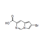 6-Bromopyrrolo[1,2-c]pyrimidine-3-carboxylic Acid