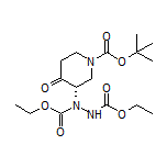 Diethyl (S)-1-(1-Boc-4-oxopiperidin-3-yl)hydrazine-1,2-dicarboxylate