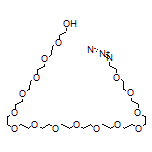 47-Azido-3,6,9,12,15,18,21,24,27,30,33,36,39,42,45-pentadecaoxaheptatetracontan-1-ol