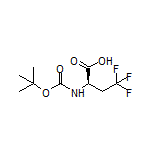 (R)-2-(Boc-amino)-4,4,4-trifluorobutanoic Acid