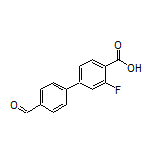 3-Fluoro-4’-formyl-[1,1’-biphenyl]-4-carboxylic Acid
