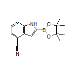 4-Cyano-1H-indole-2-boronic Acid Pinacol Ester