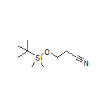 3-[(tert-Butyldimethylsilyl)oxy]propanenitrile