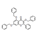 3,5,7-Tris(benzyloxy)-2-phenyl-4H-chromen-4-one