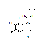 1-Boc-7-chloro-6,8-difluoro-2,3-dihydroquinolin-4(1H)-one