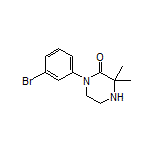 1-(3-Bromophenyl)-3,3-dimethylpiperazin-2-one