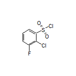 2-Chloro-3-fluoro-1-benzenesulfonyl Chloride
