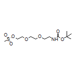 2-[2-[2-(Boc-amino)ethoxy]ethoxy]ethyl Methanesulfonate