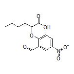 2-(2-Formyl-4-nitrophenoxy)hexanoic Acid