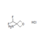 3-(Difluoromethyl)oxetan-3-amine Hydrochloride