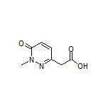 2-(1-Methyl-6-oxo-1,6-dihydropyridazin-3-yl)acetic Acid
