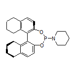 1-[(11bR)-8,9,10,11,12,13,14,15-Octahydrodinaphtho[2,1-d:1’,2’-f][1,3,2]dioxaphosphepin-4-yl]piperidine
