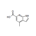 4-Methyl-7-azaindole-6-carboxylic Acid