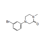 4-(3-Bromophenyl)-1-methylpiperazin-2-one