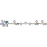 5,21-Dioxo-25-[(3aS,4S,6aR)-2-oxohexahydro-1H-thieno[3,4-d]imidazol-4-yl]-10,13,16-trioxa-6,20-diazapentacosan-1-oic Acid
