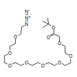 tert-Butyl 26-Azido-3,6,9,12,15,18,21,24-octaoxahexacosan-1-oate