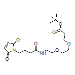 N-[2-[2-(2-Boc-ethoxy)ethoxy]ethyl]-4-(2,5-dioxo-2,5-dihydro-1H-pyrrol-1-yl)butanamide