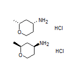 cis-2-Methyltetrahydro-2H-pyran-4-amine Hydrochloride