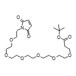 tert-Butyl 1-(2,5-Dioxo-2,5-dihydro-1-pyrrolyl)-3,6,9,12,15,18-hexaoxahenicosan-21-oate