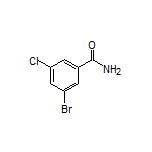 3-Bromo-5-chlorobenzamide
