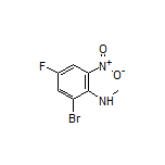 2-Bromo-4-fluoro-N-methyl-6-nitroaniline