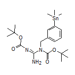 1,2-Di-Boc-1-[3-(trimethylstannyl)benzyl]guanidine