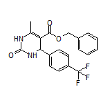 Benzyl 6-Methyl-2-oxo-4-[4-(trifluoromethyl)phenyl]-1,2,3,4-tetrahydropyrimidine-5-carboxylate