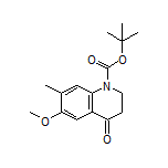 1-Boc-6-methoxy-7-methyl-2,3-dihydroquinolin-4(1H)-one