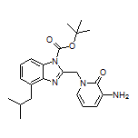 3-Amino-1-[(1-Boc-4-isobutyl-2-benzimidazolyl)methyl]pyridin-2(1H)-one