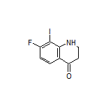 7-Fluoro-8-iodo-2,3-dihydroquinolin-4(1H)-one