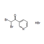 2,2-Dibromo-1-(pyridin-3-yl)ethan-1-one Hydrobromide