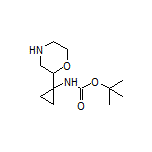 N-Boc-1-(morpholin-2-yl)cyclopropanamine