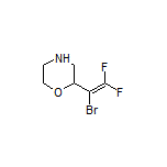 2-(1-Bromo-2,2-difluorovinyl)morpholine