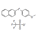 (4-Methoxyphenyl)(naphthalen-2-yl)iodonium Trifluoromethanesulfonate