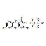 Bis(2,4-difluorophenyl)iodonium Trifluoromethanesulfonate