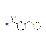 3-[1-(1-Pyrrolidinyl)ethyl]phenylboronic Acid