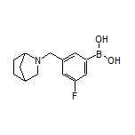 3-(2-Azabicyclo[2.2.1]heptan-2-ylmethyl)-5-fluorophenylboronic Acid