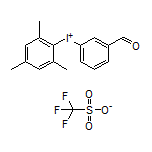 (3-Formylphenyl)(mesityl)iodonium Trifluoromethanesulfonate