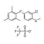 (3-Chloro-4-methoxyphenyl)(mesityl)iodonium Trifluoromethanesulfonate
