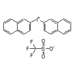 Di(naphthalen-2-yl)iodonium Trifluoromethanesulfonate