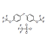 Bis[4-(trifluoromethoxy)phenyl]iodonium Trifluoromethanesulfonate