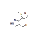 2’-Methyl-1H,2’H-[3,3’-bipyrazole]-4-carbaldehyde
