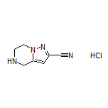 4,5,6,7-Tetrahydropyrazolo[1,5-a]pyrazine-2-carbonitrile Hydrochloride
