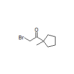 2-Bromo-1-(1-methylcyclopentyl)ethanone