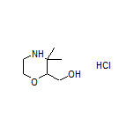 (3,3-Dimethylmorpholin-2-yl)methanol Hydrochloride