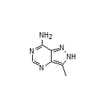3-Methyl-2H-pyrazolo[4,3-d]pyrimidin-7-amine