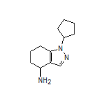 1-Cyclopentyl-4,5,6,7-tetrahydro-1H-indazol-4-amine